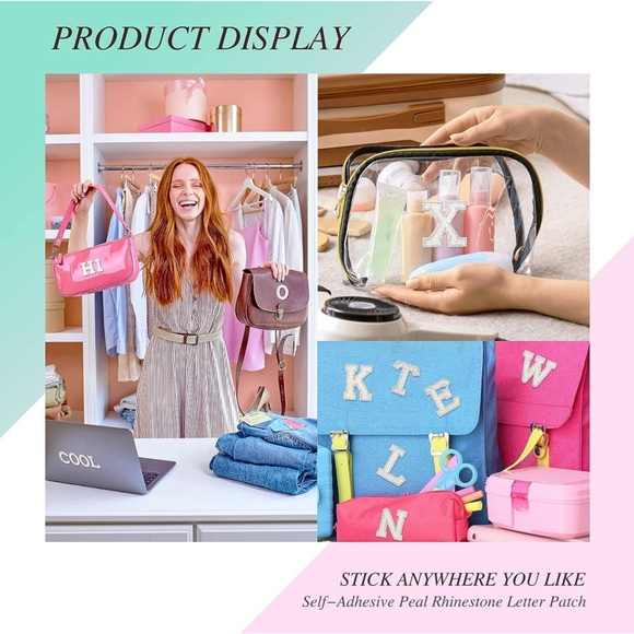 ONE Letter STICKER VARIOUS STYLES - Picture 3 of 4